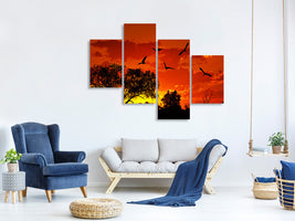 modern-4-piece-canvas-print-african-feeling