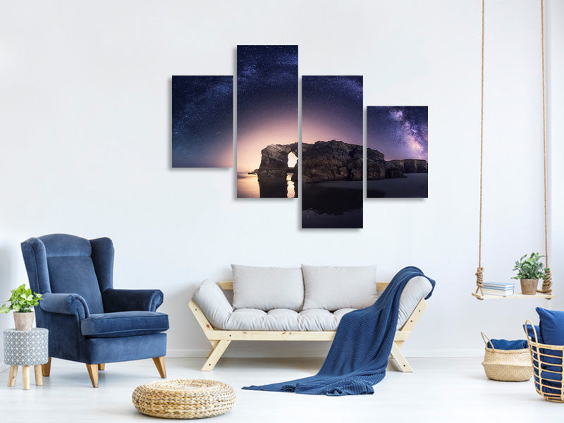 modern-4-piece-canvas-print-arcos-naturales