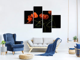 modern-4-piece-canvas-print-around-midnight