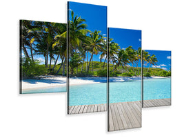 modern-4-piece-canvas-print-beach-palms