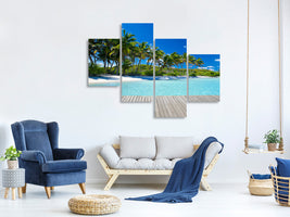 modern-4-piece-canvas-print-beach-palms