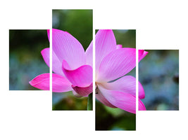 modern-4-piece-canvas-print-beautiful-lotus