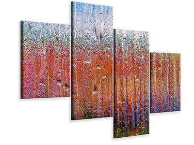 modern-4-piece-canvas-print-behind-glass