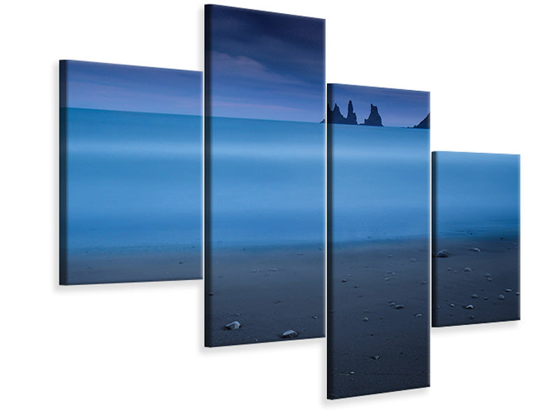 modern-4-piece-canvas-print-blue-night-ii