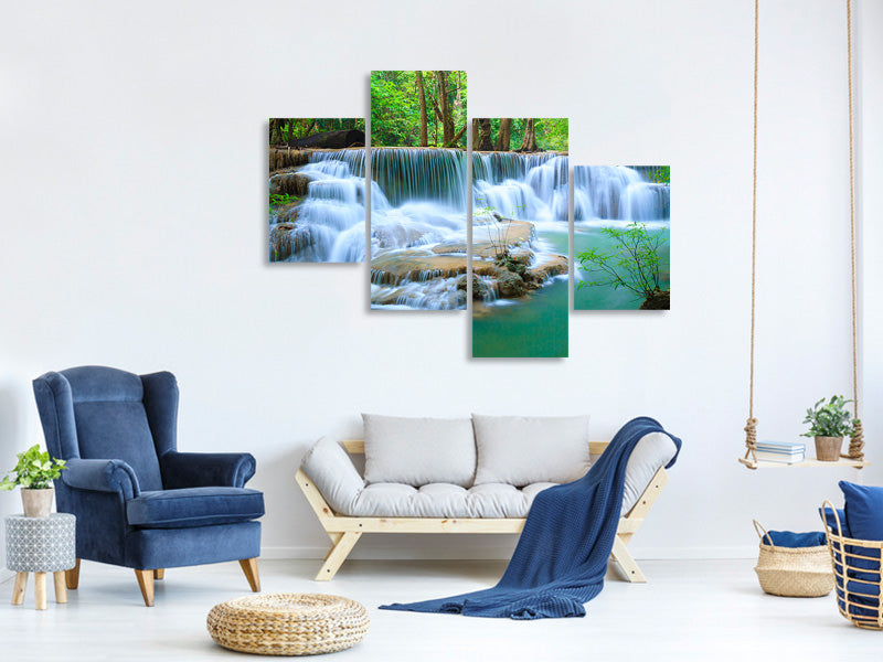 modern-4-piece-canvas-print-cascade-huay-mae-khamin