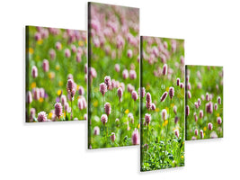 modern-4-piece-canvas-print-clover