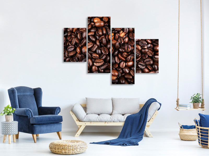 modern-4-piece-canvas-print-coffee-beans-in-xxl