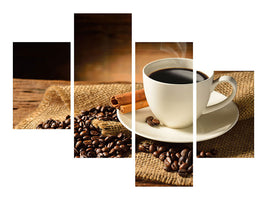 modern-4-piece-canvas-print-coffee-break-ii