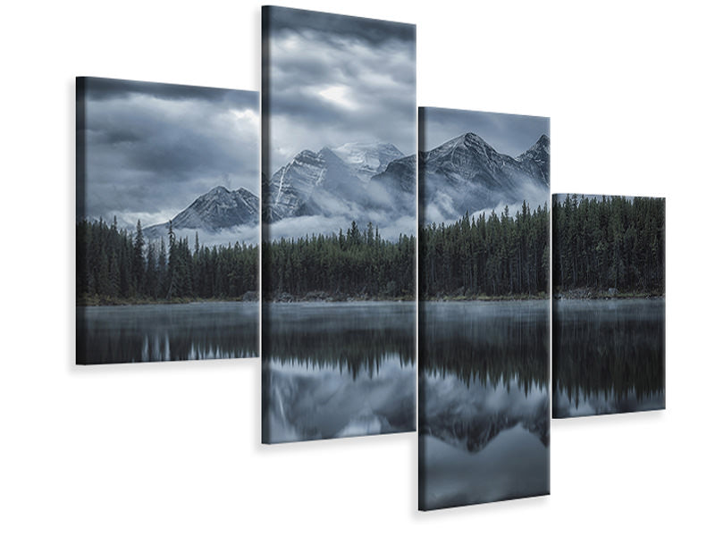 modern-4-piece-canvas-print-cold-mountains