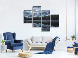 modern-4-piece-canvas-print-cold-mountains