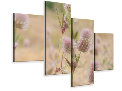 modern-4-piece-canvas-print-delicate-flowers