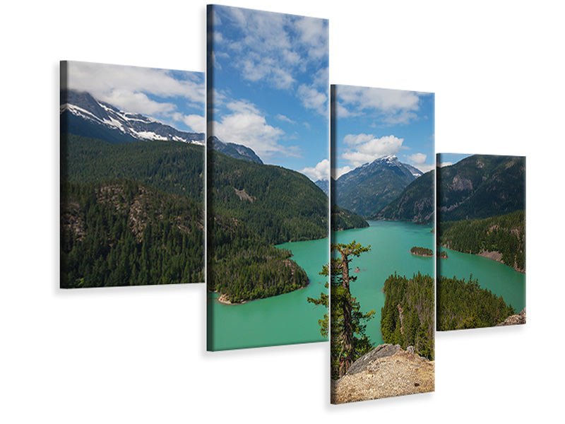 modern-4-piece-canvas-print-diablo-lake