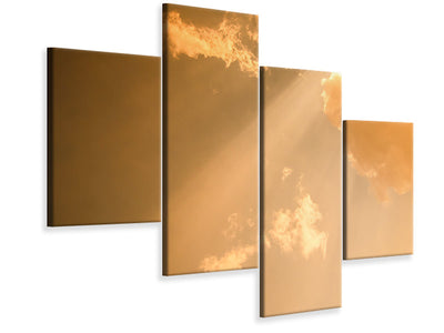 modern-4-piece-canvas-print-evening-sky