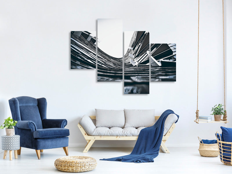 modern-4-piece-canvas-print-exceptional-architecture