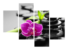 modern-4-piece-canvas-print-feng-shui-orchid