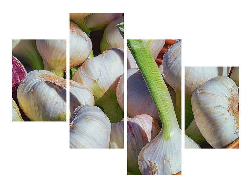 modern-4-piece-canvas-print-fresh-garlic