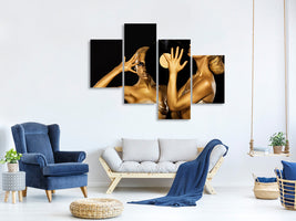 modern-4-piece-canvas-print-gold-djs