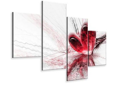 modern-4-piece-canvas-print-heart-reflection