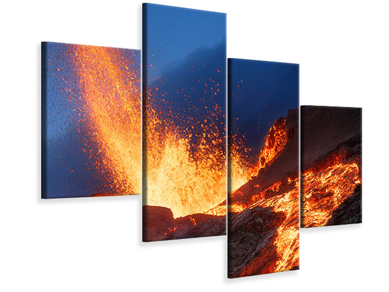 modern-4-piece-canvas-print-hot-landscape