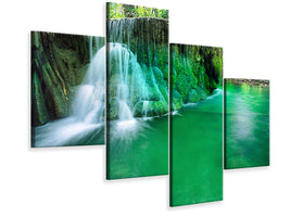 modern-4-piece-canvas-print-in-paradise