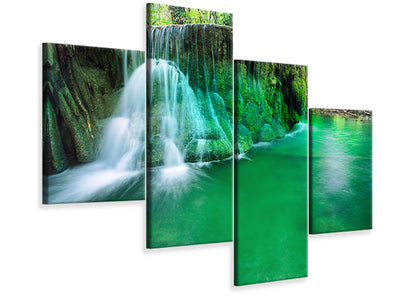 modern-4-piece-canvas-print-in-paradise