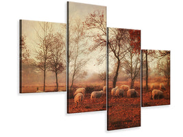 modern-4-piece-canvas-print-last-days-of-autumn