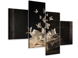 modern-4-piece-canvas-print-lepidopterology