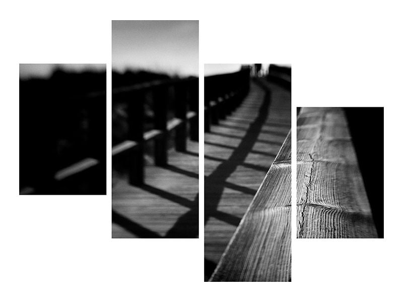 modern-4-piece-canvas-print-lonely-rails