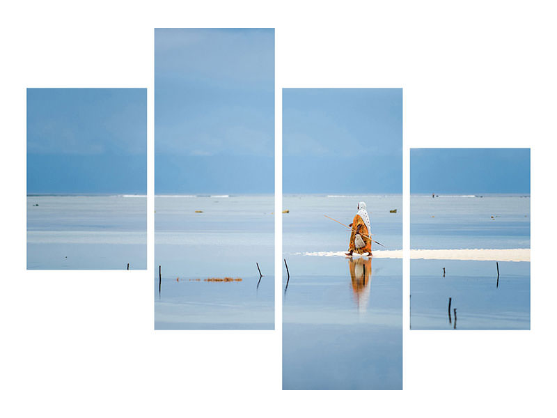 modern-4-piece-canvas-print-low-tide