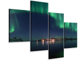 modern-4-piece-canvas-print-magical-night