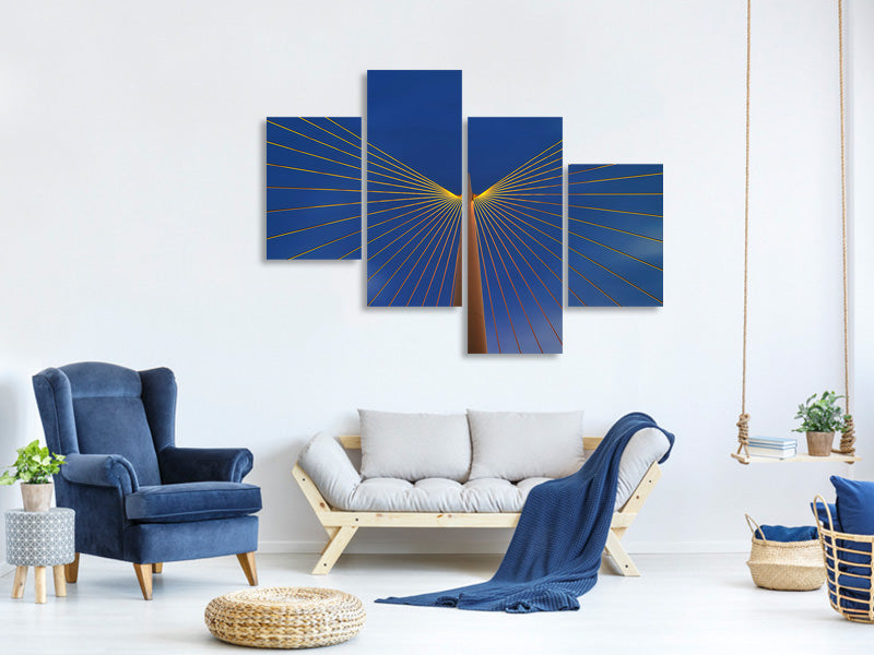 modern-4-piece-canvas-print-metal-angel