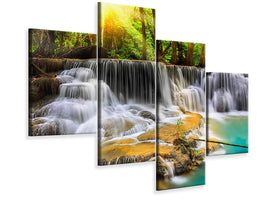 modern-4-piece-canvas-print-national-park-si-nakharin