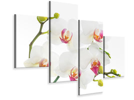 modern-4-piece-canvas-print-orchids-love