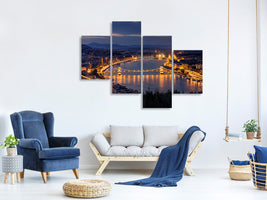 modern-4-piece-canvas-print-panorama-of-budapest