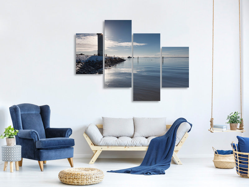 modern-4-piece-canvas-print-peaceful-sailing