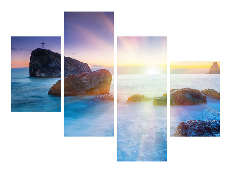 modern-4-piece-canvas-print-photo-wallaper-mystic-sea