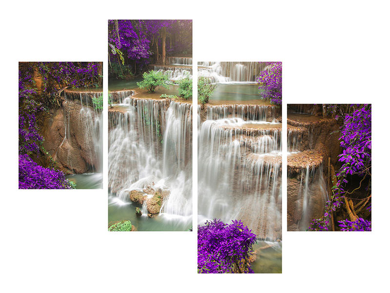 modern-4-piece-canvas-print-photowallpaper-garden-eden