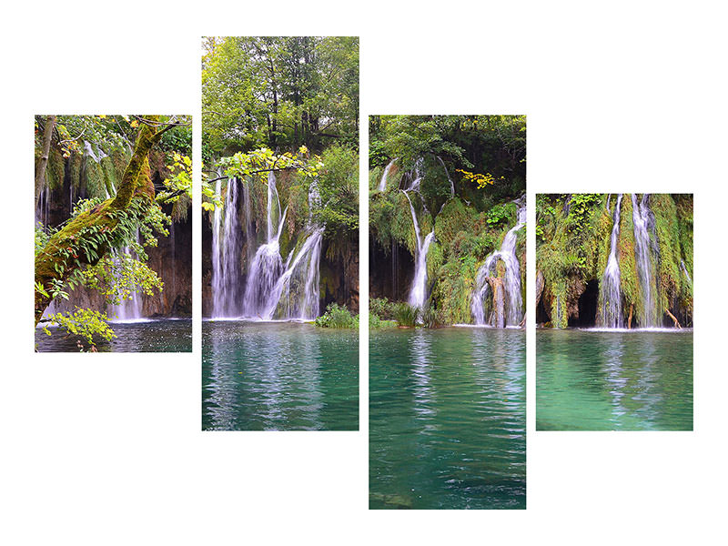 modern-4-piece-canvas-print-plitvice-lakes-national-park