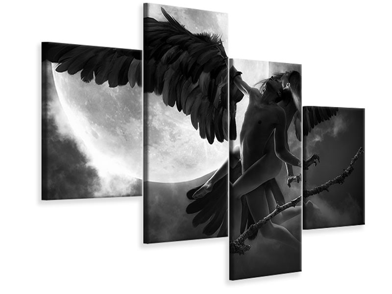 modern-4-piece-canvas-print-raven-dance