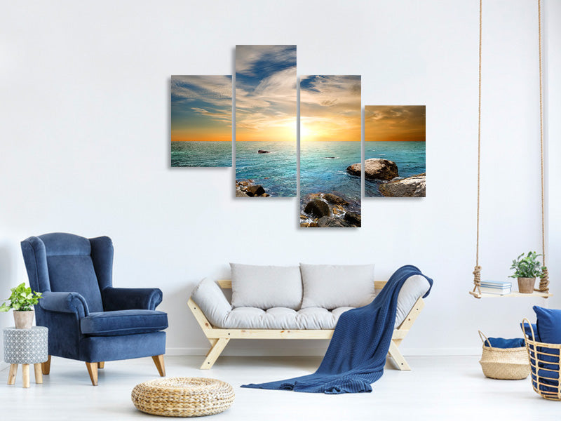 modern-4-piece-canvas-print-seawater