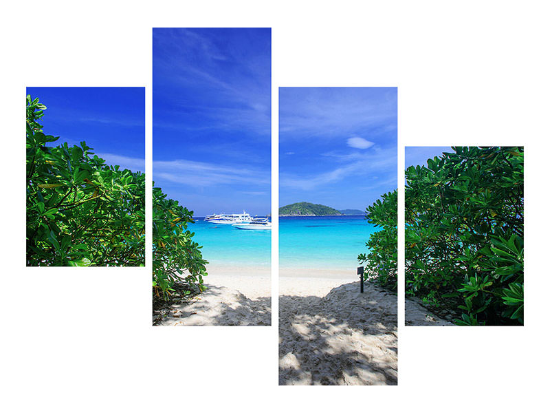 modern-4-piece-canvas-print-similan-islands