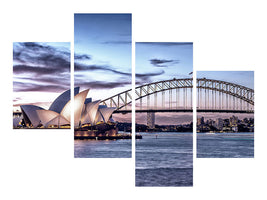 modern-4-piece-canvas-print-skyline-sydney-opera-house