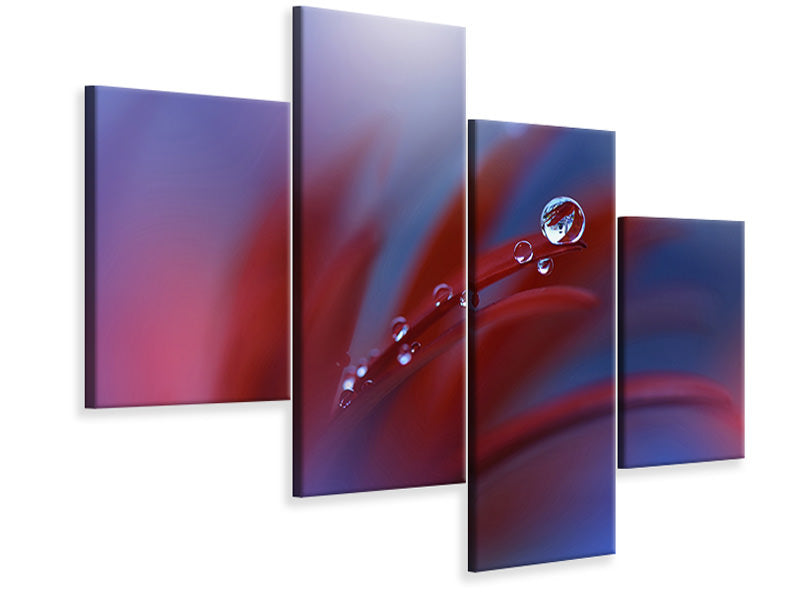 modern-4-piece-canvas-print-strange-feelings