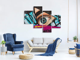 modern-4-piece-canvas-print-street-art-the-eye