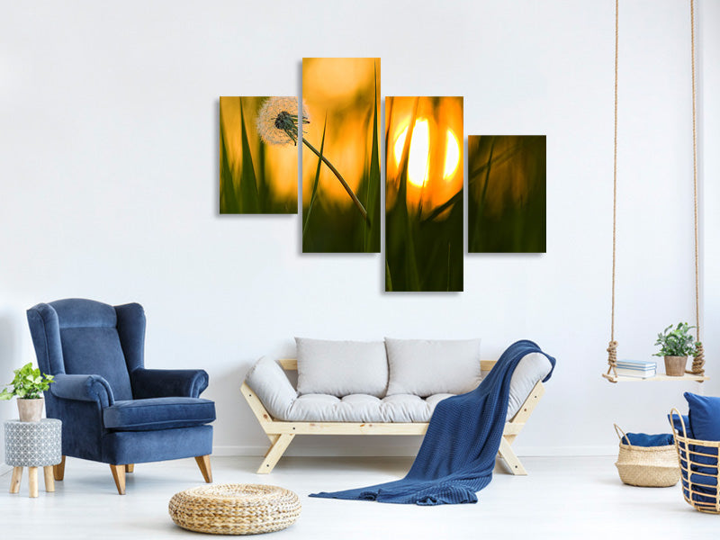 modern-4-piece-canvas-print-sunbathing