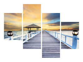 modern-4-piece-canvas-print-the-bridge-into-the-sea