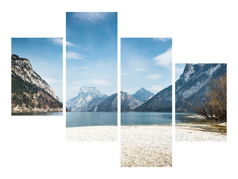 modern-4-piece-canvas-print-the-idyllic-mountain-lake