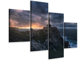 modern-4-piece-canvas-print-the-light-at-the-end-of-the-world