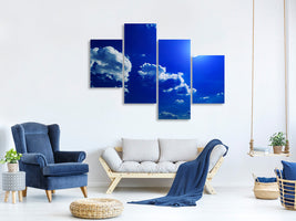 modern-4-piece-canvas-print-the-moon