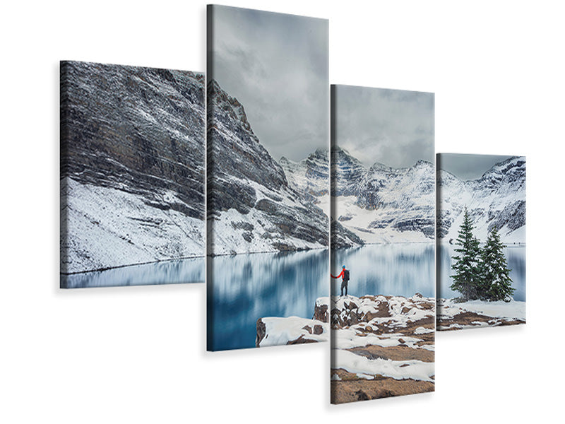 modern-4-piece-canvas-print-the-mountains-and-me